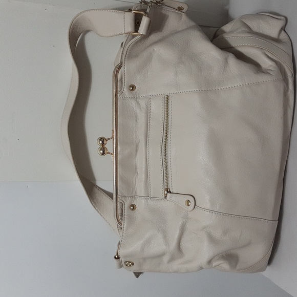 EMMA FOX Adjustable Side Cream Dressage Frame  Shoulderbag - Picture 9 of 16